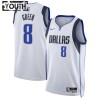 Dres Dallas Mavericks Josh Green 8 Nike 2022-23 Association Edition Bijela Swingman - Dječji